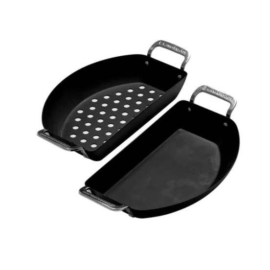 Pentola mezzaluna in acciaio al carbonio, Kamado Joe