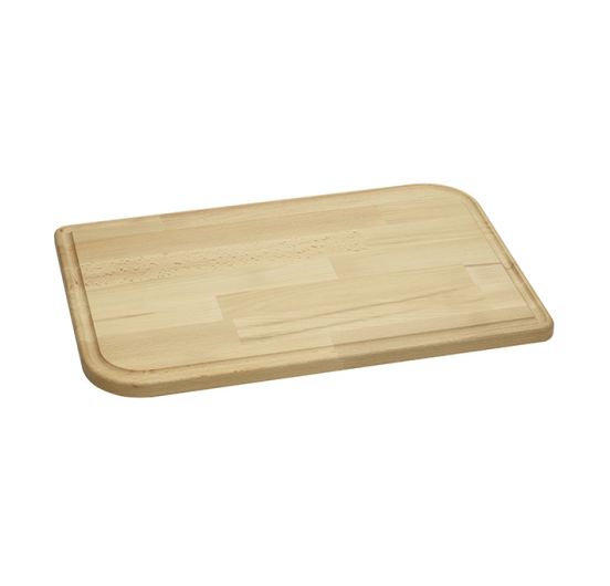 Tagliere Rialto XL di Legnoart in legno con canalina raccogli sugo, cm 45x30 h.2