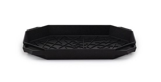 Grill in alluminio pressofuso antiaderente per induzione, linea K575, dim. 45x30cm