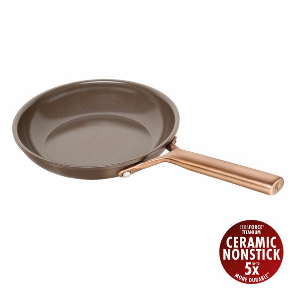 Zwilling Milano Line PFAS-Free Non-Stick Aluminum Frying Pan, 20cm Diameter, Brown